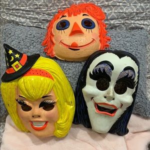 Vintage Halloween Masks